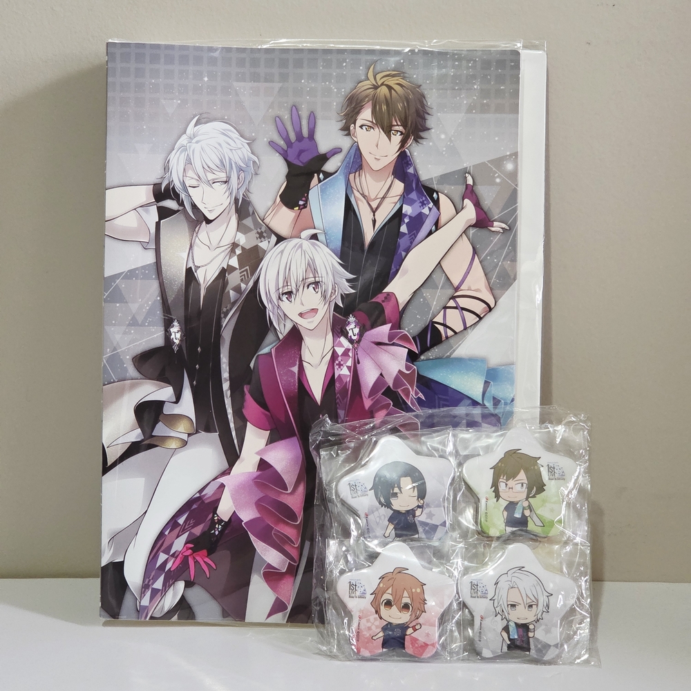 Idolish7 1st Live Road To Infinity Limited Edition - 12 Pin Set & Display Binder